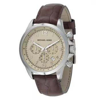Michael Kors heren chronograaf horloge MK8115 45mm zwart siliconen
