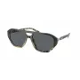 Michael Kors heren zonnebril MK2219U394287 - zwart acetaat montuur, grijze polycarbonaatglazen, 57 mm