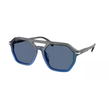 Michael Kors heren zonnebril MK2251U401180 - zwart montuur, grijze verloopglazen, 57 mm