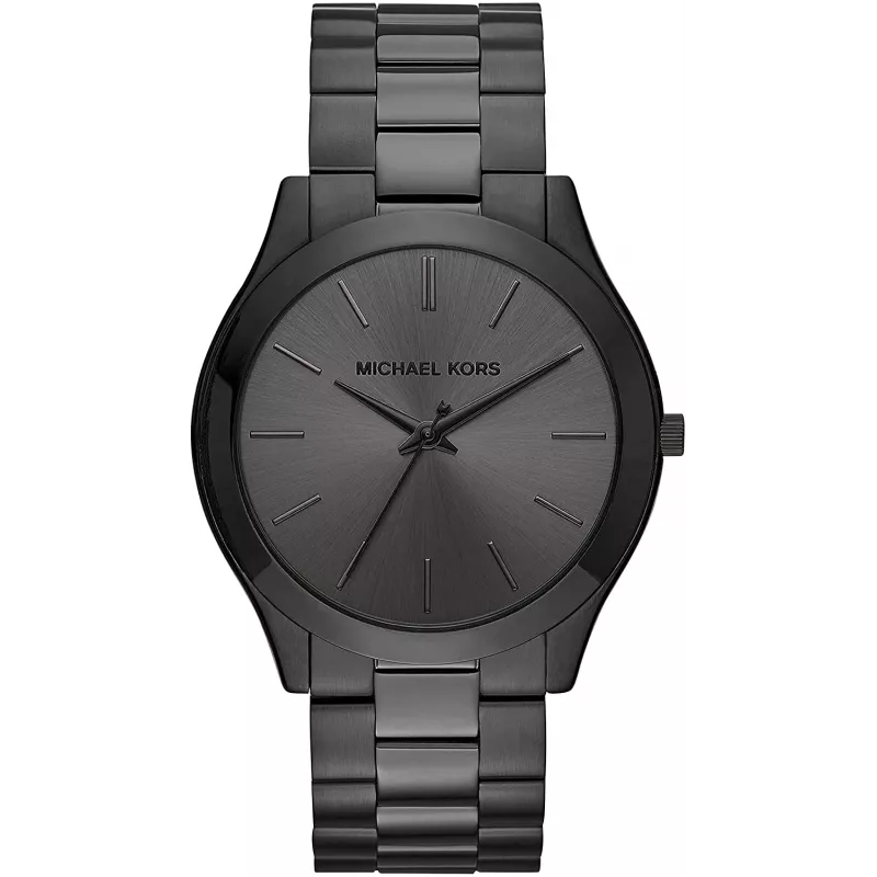 Michael Kors herenhorloge MK8507 44mm edelstaal blauwe wijzerplaat chronograaf