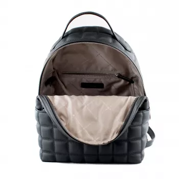 Michael Kors Rhea medium rugzak zwart leer dames 35R5S6HB6VBLA