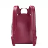 Michael Kors Rhea medium rugzak dark berry saffiano leer goudkleurige hardware