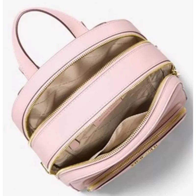 Michael Kors Slater rugzak 30x24x9 cm Powder Blush dames gekorreld leer