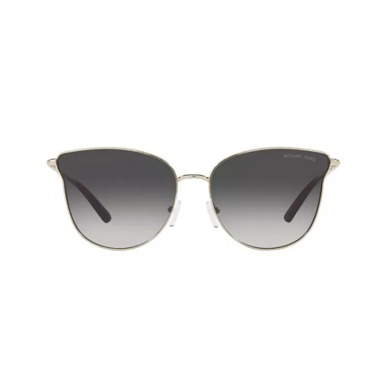 Michael Kors dames aviator zonnebril MK1120-10148G zilveren frame grijze gradientglazen 62mm