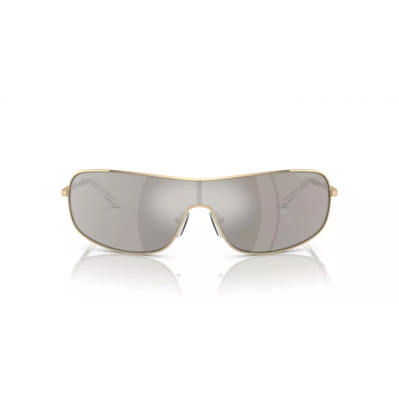 Michael Kors dames kattenoog zonnebril MK1139-10146G transparant grijs montuur grijs verloopglas 58 mm