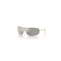 Michael Kors dames kattenoog zonnebril MK1139-10146G transparant grijs montuur grijs verloopglas 58 mm