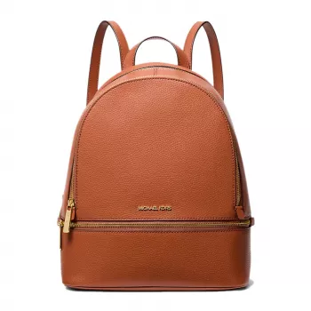 Michael Kors Dames Grab Mini Rugzak 35S5GRAB2LLUG Saffiano Leer Goudkleurige beslag