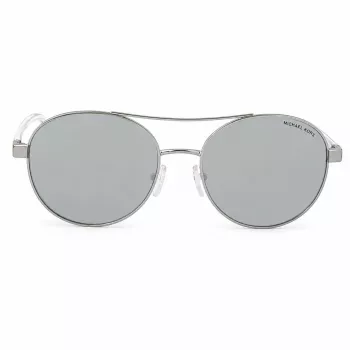 Michael Kors dames pilotenzonnebril MK-1159 - zwart acetaat montuur, grijze verloopglazen