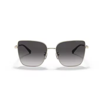 Michael Kors dames aviator zonnebril MK1108 light gold grijs verloop 57mm