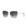 Michael Kors dames aviator zonnebril MK1108 light gold grijs verloop 57mm