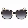 Michael Kors dames zonnebril MK2206SNOWLEO Snow Leopard acetaat grijs verloop 55mm