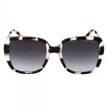 Michael Kors dames zonnebril MK2206SNOWLEO Snow Leopard acetaat grijs verloop 55mm