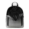 Michael Kors dames Rhea rugzak 28x23x10 cm zwart Signature canvas