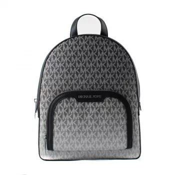 Michael Kors dames Rhea rugzak 28x23x10 cm zwart Signature canvas