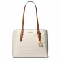 Michael Kors dames Saffiano leren tassenset – tote en pouch (vanille) – model 35F3GCFT9TVAN