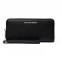 MICHAEL KORS Dames Saffiano Leren Portemonnee & Telefoonhoesje met Rits, Zwart (Jet Set Travel) - 35S6STVE9LBLA