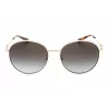 Michael Kors dames zonnebril MK1119-10148G vierkant transparant grijs montuur grijs verloopglas 57/16/140 mm