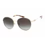 Michael Kors dames zonnebril MK1119-10148G vierkant transparant grijs montuur grijs verloopglas 57/16/140 mm