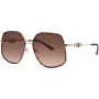 Michael Kors Dames zonnebril MK1127J101413 Light Gold piloot aviator 59mm