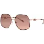 Michael Kors dameszonnebril MK1127J110813 - schildpad acetaat montuur, bruine verloopglazen, 59 mm