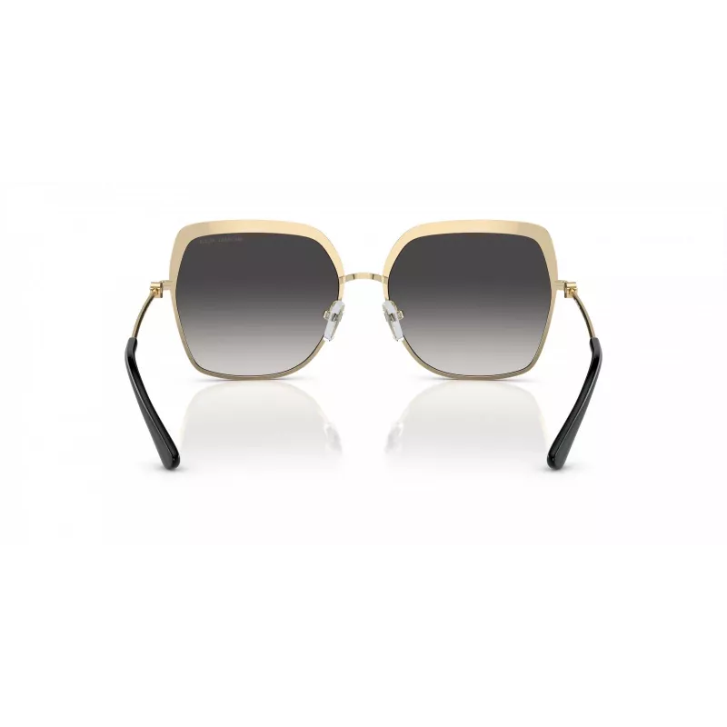 Michael Kors dames zonnebril MK1141-10148G roségoud vlindermontuur grijs verloopglas 57mm