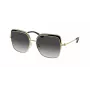 Michael Kors dames zonnebril MK1141-10148G roségoud vlindermontuur grijs verloopglas 57mm