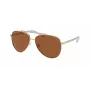 Michael Kors dames zonnebril MK1146-101473 donker schildpad acetaat montuur bruine verloopglazen 53/13/140 mm