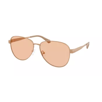 Michael Kors dameszonnebril MK1160-190073, donker schildpad montuur, bruine verloopglazen, 59 mm