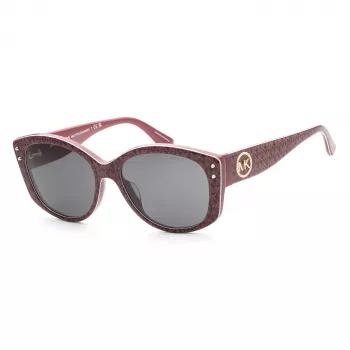 Michael Kors dames zonnebril MK2175U392387 donker schildpad acetaat vierkant frame bruine gradientglazen 54/14/140 mm