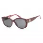 Michael Kors dames zonnebril MK2175U392387 donker schildpad acetaat vierkant frame bruine gradientglazen 54/14/140 mm