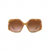 Michael Kors dames zonnebril MK217739153B5 donker schildpad montuur bruin verloopglas 56 mm