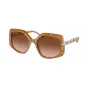Michael Kors dames zonnebril MK217739153B5 donker schildpad montuur bruin verloopglas 56 mm