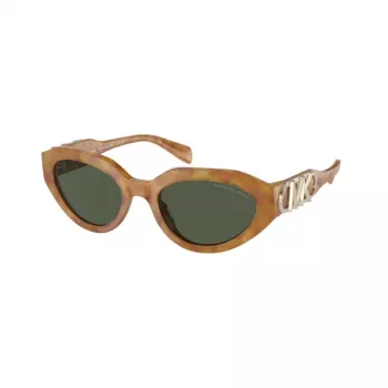 Michael Kors dameszonnebril MK2192U dark tortoise bruin verloop 53mm