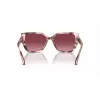 Michael Kors dameszonnebril MK2199-39468H donker schildpad acetaat montuur bruine verloopglazen 55mm