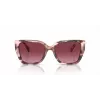 Michael Kors dameszonnebril MK2199-39468H donker schildpad acetaat montuur bruine verloopglazen 55mm