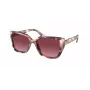 Michael Kors dameszonnebril MK2199-39468H donker schildpad acetaat montuur bruine verloopglazen 55mm