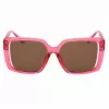 Michael Kors dames zonnebril MK2238UDRAGON rechthoekig acetaat montuur 55mm