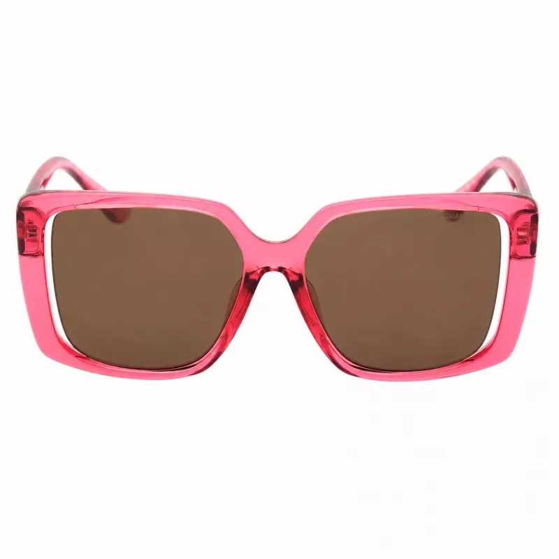 Michael Kors dames zonnebril MK2238UDRAGON rechthoekig acetaat montuur 55mm