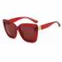 Michael Kors dames zonnebril MK2267UCHERRY - Cherry acetaat montuur, grijze verloopglazen, 56 mm