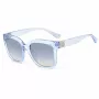 Michael Kors dames zonnebril MK2268UCORNFL - Cornflower acetaat montuur, grijze verloopglazen, 54 mm