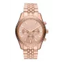 Michael Kors MK8319 Heren kwartshorloge, 45 mm, bronskleurige wijzerplaat