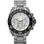 Michael Kors MK8230 Heren kwartshorloge, 47 mm, zilver/zwart