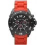 Michael Kors MK8212 Heren kwartshorloge, 47 mm, zwart/rood