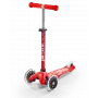 Micro Mini Deluxe LED - Luminous Wheels - ECO step mint 3 wielen