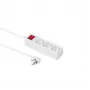 MICROCONNECT 3-voudige Schuko-stopcontact 5m aan/uit