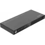 MicroConnect 4K@60Hz HDMI KVM-switch 4x1 met 4K60 4:4:4, USB 3.0 hub, audio, metalen behuizing (MC-HDMIKVM0401-USB3-4K)