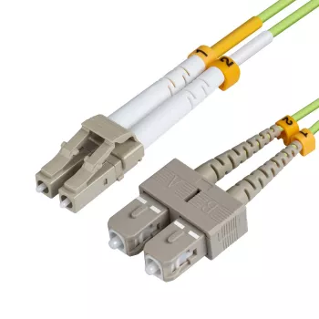 MICROCONNECT LC/UPC-SC/UPC 10m OM5 glasvezel-patchkabel
