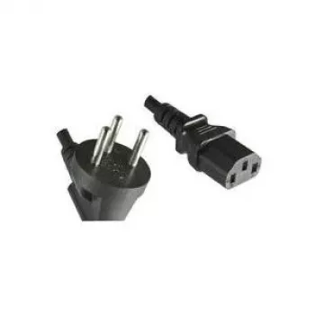MicroConnect PE010418ISRAEL stroomkabel Type H naar C13 1,8m zwart