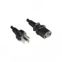 Microconnect PE010418JAPAN stroomkabel NEMA 5-15P naar IEC C13 1,8 m zwart
