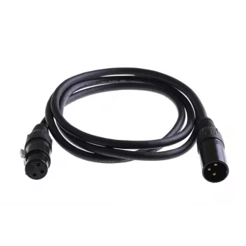 MICROCONNECT PRO XLR microfoonkabel 5m, 24 AWG OFC, vernikkelde stekkers